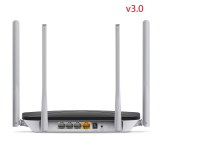 Рутер безжичен Mercusys AC12 AC1200 двулентов - v3.0