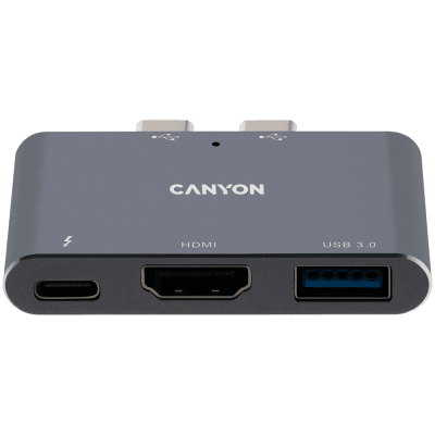 CANYON hub DS-1 3in1 Thunderbolt 3 Space Grey