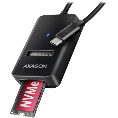 AXAGON ADM2-CM USB-C 3.2 Gen2 - 1x NVMe/SATA SDD Adapter