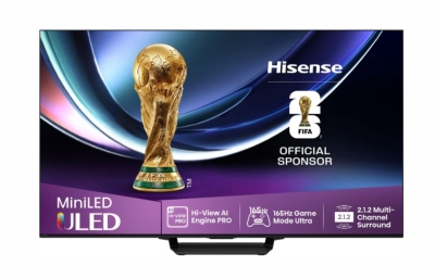 Телевизор Hisense U7Q Pro - 85" 4K Ultra HD 3840x2160, ULED, FALD, Quantum Dot, 165Hz, IPS, HDR 10+