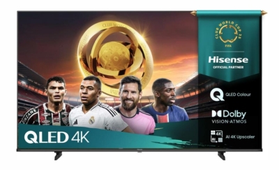 Телевизор Hisense E7Q - 55" 4K Ultra HD 3840x2160, QLED, Quantum Dot, HDR 10+, HLG