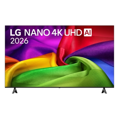 Телевизор LG 65NU800B3LA - 65" 4K HDR UHD, 3840x2160, DVB-T2/C/S2, AI Alpha 7, HDR 10, webOS 26, ThinQ AI