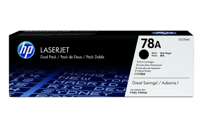 Консуматив HP 78A Black Dual Pack LaserJet Toner Cartridges