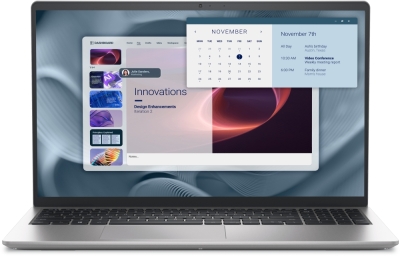 Лаптоп Dell Pro 15 Essential PV15250 - 15.6" FHD (1920x1080) 120Hz WVA AG, Intel Core i5-1334U, 16GB, 1TB, Intel UHD Graphics, Ubuntu, Platinum Silver + Canon PIXMA MG2551S All-In-One, Grey