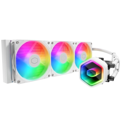 Охлаждане Cooler Master Master Liquid 360 Core II White ARGB