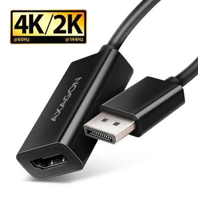 AXAGON RVD-HI20N DisplayPort - HDMI 2.0 adapter 4K/60Hz