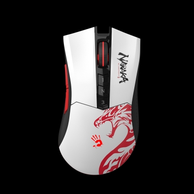 Мишка A4tech Bloody R90 Plus Naraka, 2.4 GHz, White