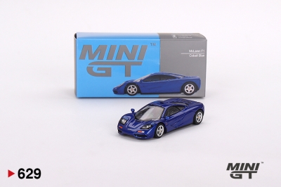 Количка McLaren F1 Cobalt Blue 1:64 (MiniGT)