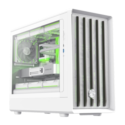 Кутия Gamemax CLAW 360 WH, mATX, 4 fans included