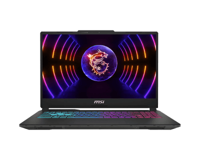 Лаптоп MSI Cyborg 15 A13UCK - 15.6", Full HD, Intel Core i7-13620H, RTX 3050 4GB, 16 GB, 512 GB SSD - 9S7-15K111-2295