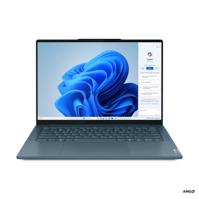 Лаптоп Lenovo Yoga Pro 7 14AHP9 (83E3000FBM) - 14.5", WQXGA, AMD Ryzen 7 8845HS, Radeon 780M, 16 GB, 1 TB SSD