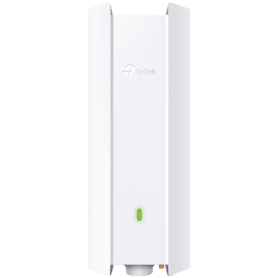 TP-Link EAP610-Outdoor AX1800 Outdoor Dual-Band Wi-Fi 6 Access Point,1× G RJ45 Port,574Mbps at 2.4 GHz + 1201 Mbps at 5 GHz,IP67,4×Internal Antennas,Mesh, Seamless Roaming, MU-MIMO, Band Steering, Beamforming,Load Balance, Airtime Fairness,Omada app