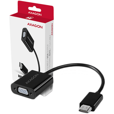 AXAGON RVH-VGN, HDMI -> VGA Reduction / Adapter, FullHD