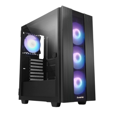 Кутия Chieftec Hunter II, ATX, 4 fans included