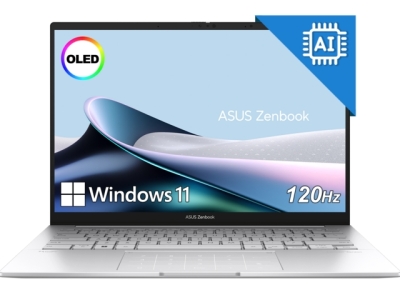 Лаптоп Asus Zenbook UX3405CA-ST787X - 14" OLED WQXGA+ 2880x1800 Glare 120 Hz, Intel Ultra 9 285H, 32GB (onboard), 1TB, Win 11 Pro