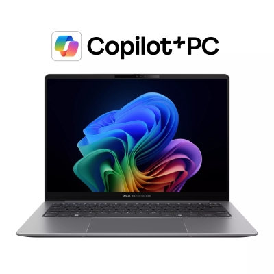 Лаптоп Asus ExpertBook P5405CSA-NZ0856 - 14" WQXGA (2560x1600) AG 144Mhz, Intel Ultra 7 258V, 32GB (onboard), 1TB, No OS