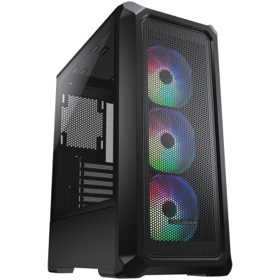 COUGAR Archon 2 Mesh RGB PC Case, Mid Tower, Black