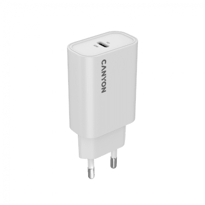 CANYON charger OnCharge 30CL Max Power 30W 1xPD EU White
