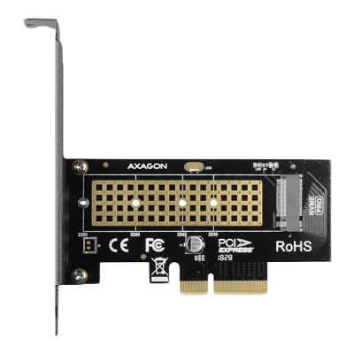 AXAGON PCEM2-N PCI-E 3.0 4x - M.2 SSD NVMe, up to 80mm SSD
