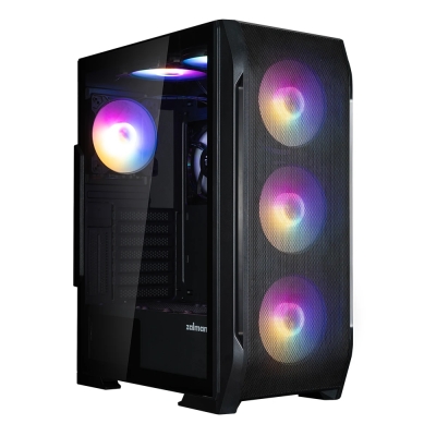 Кутия Zalman N7 PLUS, ATX - 7 fans included, Tempered Glass