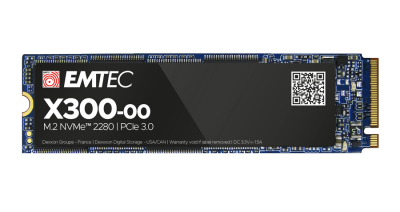 SSD диск EMTEC X300 512GB INT M2_PCI-E_GEN3 2280 NVMe