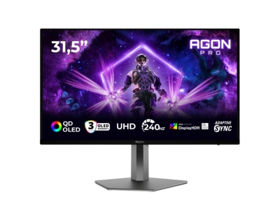 Монитор AOC AG326UZD2 - 31.5" QD-OLED, 3840x2160@240Hz, 0.03ms GtG, 8Wx2