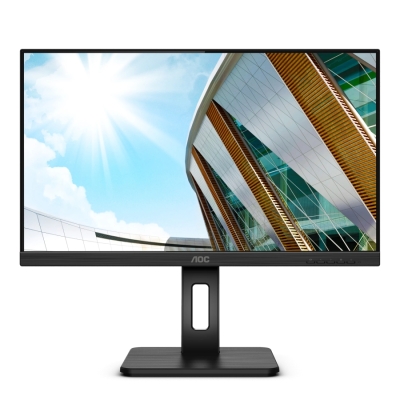 Монитор AOC Q24P2Q - 23.8" IPS WLED, 2560x1440@75Hz, 4ms GtG, 2Wx2