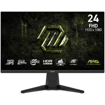 Монитор MSI MAG 245F X24 - 23.8" 240Hz, FHD (1920x1080) 16:9, Rapid IPS, 0.5ms