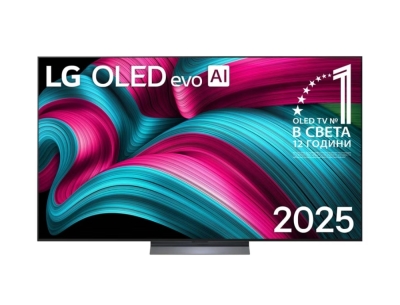 Телевизор LG OLED77C51LA - 77" UHD OLED evo, 4K (3840 x 2160), Alpha 9 AI 4K Gen8, 120Hz Native (VRR 144Hz), ThinQ AI, HDR10