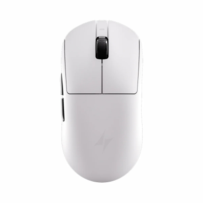 Мишка ATK A9 2.0 Tri-mode Nearlink - 1K, White, с кабел и безжична WiFi+BT
