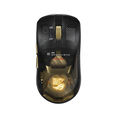 Геймърска мишка ASUS ROG Harpe II Extreme Edition 20, безжична WiFi