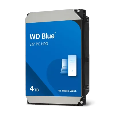 Хард диск WD Blue 4TB, 5400rpm 256MB, SATA3 - WD40EZZX