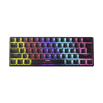 Xtrike ME геймърска механична клавиатура Gaming Mechanical keyboard 61 keys TKL - GK-985P - RED switches (English), с кабел