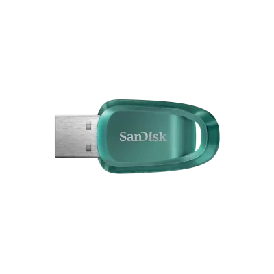 SanDisk Флаш памет Ultra ECO  64GB, USB 3.2 100 MB/s , зелена