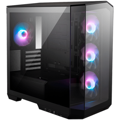 Кутия MSI MAG PANO M100R PZ, mATX, 4x 120mm ARGB Fans included