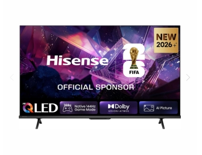 Телевизор Hisense E7S Pro - 43" 4K Ultra HD 3840x2160, QLED, Quantum Dot, 144Hz, HDR 10+ adaptive, HLG, Dolby Vision, DTS Virtual X, Smart TV
