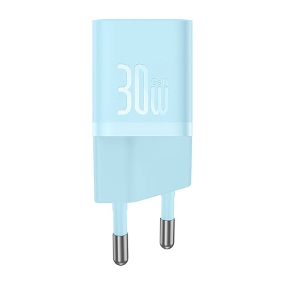 Универсално мини зарядно Baseus GaN5 бързо зареждане 30W CCGN070603 - синьо