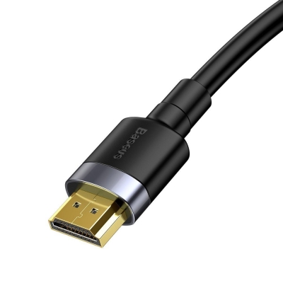 Кабел Baseus Cafule HDMI 2.0 4K 60 Hz 3D 18 Gbps CADKLF-H01 5м - черен