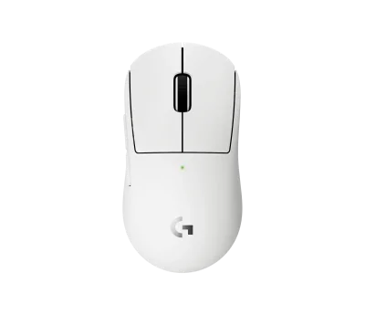 Мишка Logitech G Pro X Superlight 2c compact, Бяло, безжична WiFi+BT