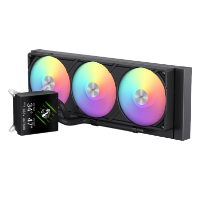 Охлаждане Gamemax GLACIER 360 LCD BK - Addressable RGB