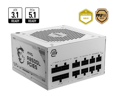 MSI POWER_SUPPLY 850W EFF_90 PFC_ACTIVE MODULAR FAN_120MM