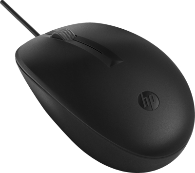 Мишка HP 125 Wired Mouse, с кабел