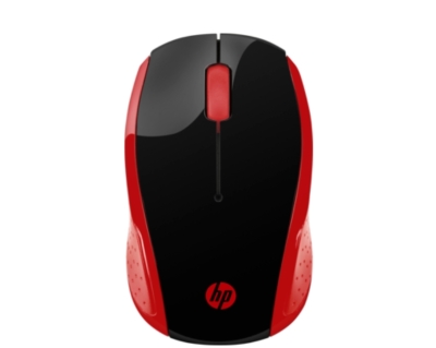 Мишка HP 200 Emprs Red Wireless Mouse, безжична WiFi