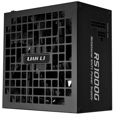 Захранване Lian Li RS 1000W 80+ Gold PCIe 5.1, ATX 3.1, RS Hub - Черно