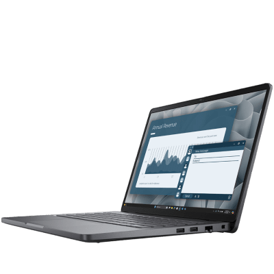 Лаптоп Dell Pro 14 (PC14255) - AMD Ryzen 5 220, 14.0" FHD+ (1920x1200), 8GB DDR5, 512GB M.2 SSD, Radeon 740M Graphics