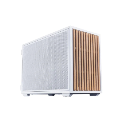 Кутия Lian Li DAN Cases B4 Wood Edition, mATX, White, 2 fans included