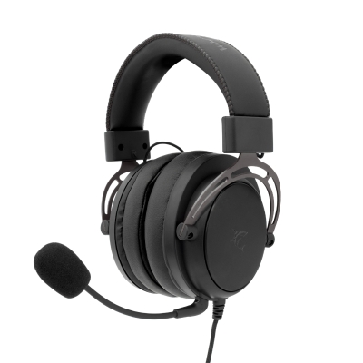 Слушалки White Shark GORILLA BLACK/GREY - 53mm, Stereo 2.0, с кабел