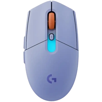Мишка LOGITECH G305 X SUPERLIGHT, LILAC, безжична WiFi