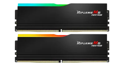 Памет G.SKILL Ripjaws M5 Neo RGB Black 32GB(2x16GB) DDR5-6000 - AMD EXPO