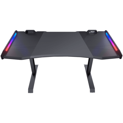 COUGAR Mars, Gaming desk, Multifunction Designs, Dual-sided RGB Lighting Effects, High-strength Welded Steel Frame for Maximum Stability, 1533 x 771 (mm), USB 3.0 x 2 / Audio Jacks x 2 /Power button / Reset button / Backlight button